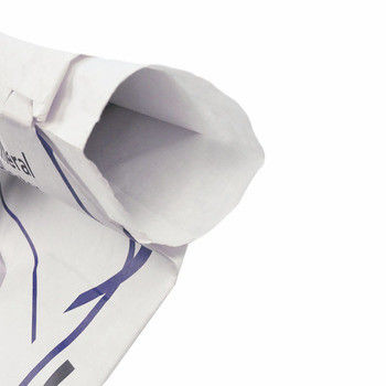 أكياس الأسمنت PP المقاومة للرطوبة فارغة كيس صمام أسفل مربع 70gsm - 100gsm