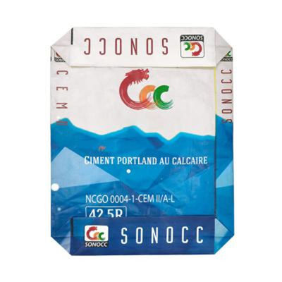 حار بيع 25 كيلوجرام 40 كيلوجرام 50 كيلوجرام إعلان ستار أكياس PP كتلة أسفل حقيبة أكياس الأسمنت صمام كيس الاسمنت