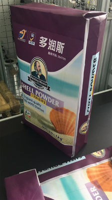 25KG 40KG 50KG PP أكياس الأسمنت المنسوجة كتلة أكياس صمام أسفل