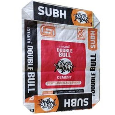 أكياس البولي بروبيلين PP المنسوجة صمام كتلة أسفل أكياس الأسمنت 25 كجم 40 كجم 50 كجم