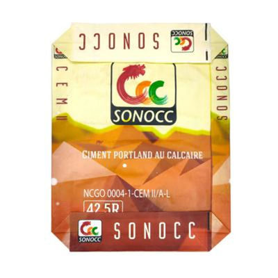 كتلة أسفل PP كيس الأسمنت صمام 25KG 40KG 50KG Adstar حقيبة الأسمنت ISO9001