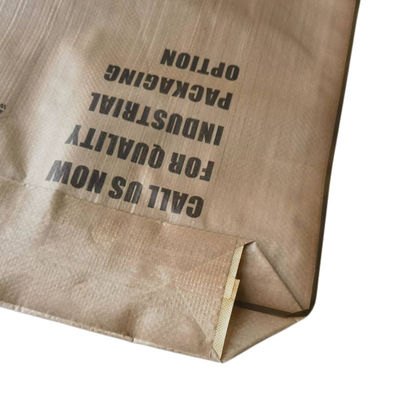 حار بيع 25 كيلوجرام 40 كيلوجرام 50 كيلوجرام إعلان ستار أكياس PP كتلة أسفل حقيبة أكياس الأسمنت صمام كيس الاسمنت