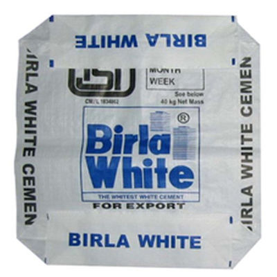 20KG 25KG 40KG 50KG PP صمام بلوك أسفل كيس أسمنت فارغ أسفل تصنيع الصين