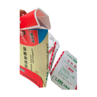 كتلة الأسمنت أسفل BOPP أكياس منسوجة مغلفة PP أكياس 25KG 40KG 50KG