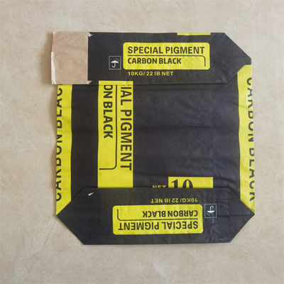مخصص 90gsm 3 أكياس ورقية رقائق 50kg كرافت ورقة أكياس الأسمنت فارغة ISO14001