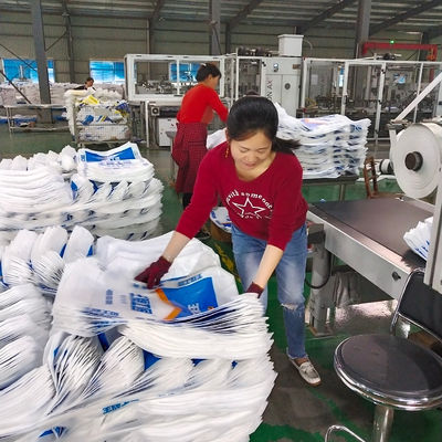 كتلة أسفل أكياس الأسمنت PP