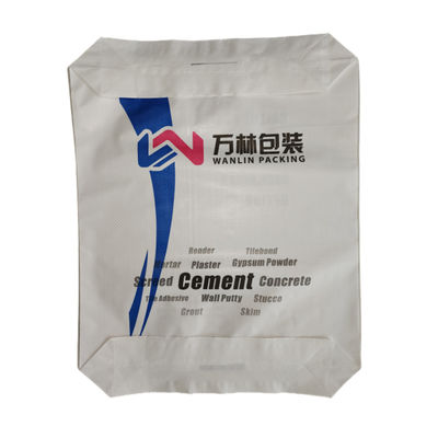25KG 30KG 40KG 42.5KG 50KG أكياس تعبئة الأسمنت البيضاء