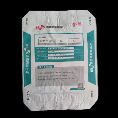 أكياس أسمنت فارغة 50 كجم كيس بورتلاند عادي كيس صمام PP المصنع كيس أسمنت فارغ