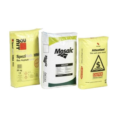 85GSM 50kg كيس أسفل مربع كيس الاسمنت الفارغ كيس الاسمنت