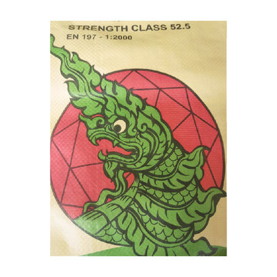 بيع ساخن كيس منسوج كيس أسمنت فارغ كيس صمام PP 25 كيلو 40 كيلو 50 كيلو كيس أسمنت