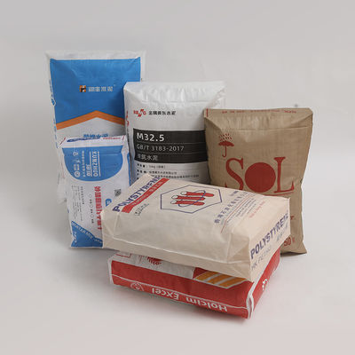 الاسمنت الفارغ كيس الصمام PP كتلة الجزء السفلي 25 كجم 40 كجم 50 كجم