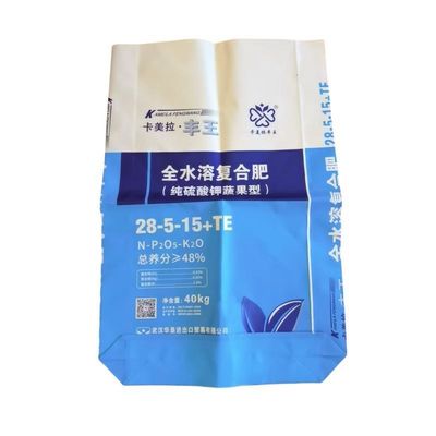 طباعة Bopp و 11-25gsm طلاء أكياس التعبئة والتغليف الأسمدة القابلة للتخصيص لتطبيقات مختلفة