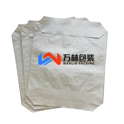 50x60x10cm 85GSM ((65GSM+20GSM) كيس التعبئة البلاستيكي لملء مواد البناء الاسمنتية