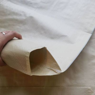 50x60x11cm 85GSM ((65GSM+20GSM) كيس التعبئة البلاستيكي لملء مواد البناء الاسمنتية