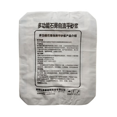 36x46x11cm 80GSM ((60+20) حقيبة صمام PP منسوجة للمزيجات الجافة