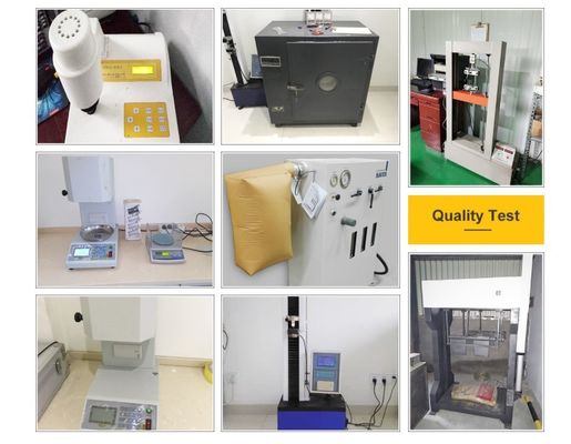 كيس صمام أسفل مربع للأسمنت 20 كيلوغرام 25 كيلوغرام 40 كيلوغرام 50 كيلوغرام كيس نسيج صمام صناعي يغلق نفسه