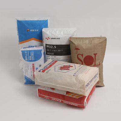 50 كيلوغرام حقيبة صمام PP للكيمياء الصناعية Wpp حزمة كيس البورتلاند الاسمنت