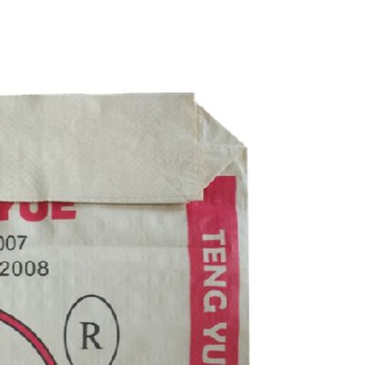 كيس أسمنت منسوج من البولي بروبلين بوزن 50 كجم مع صمام مقاوم للرطوبة ISO9001