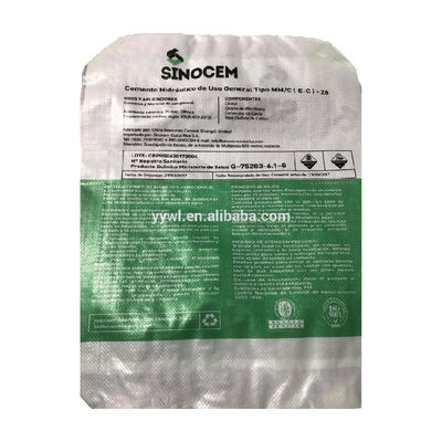 كيس أسمنت صمام منسوج من البولي بروبلين 25 كجم 50 كجم مقاوم للرطوبة ISO9001