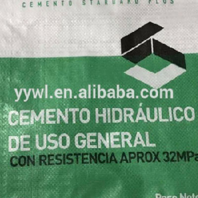 كيس أسمنت صمام منسوج من البولي بروبلين 25 كجم 50 كجم مقاوم للرطوبة ISO9001