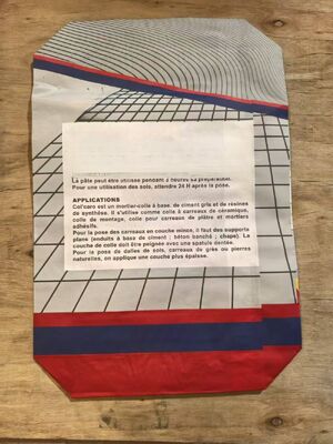 20 كجم 25 كجم 40 كجم 2 أكياس ورقية رقائق / أكياس أسمنت ورق كرافت مع مسحوق لاصق