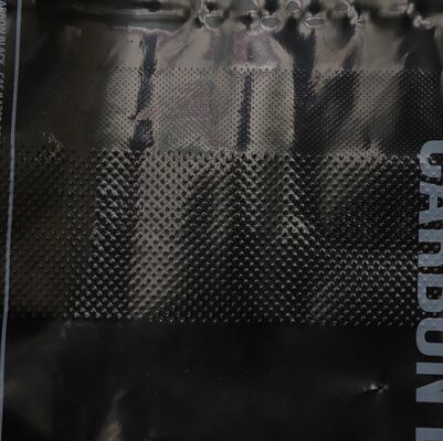 25 كجم أكياس صمام PE الثقيلة للكربون الأسود مع القمامة