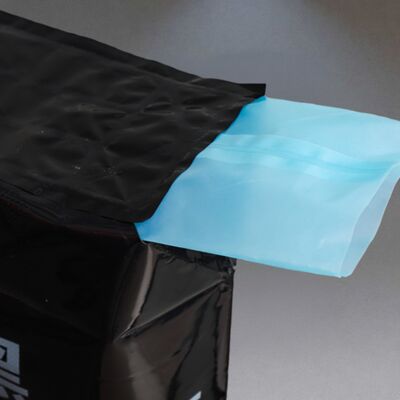 25 كجم أكياس صمام PE الثقيلة للكربون الأسود مع القمامة