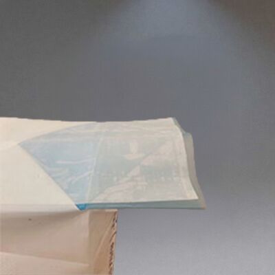 25 كجم أكياس صمام PE الثقيلة للكربون الأسود مع القمامة