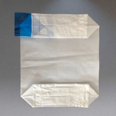 25 كجم أكياس صمام PE الثقيلة للكربون الأسود مع القمامة