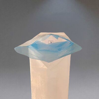 25 كجم أكياس صمام PE الثقيلة للكربون الأسود مع القمامة