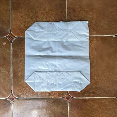 25KG Heavy Duty PE Valve Bags with Center Seam for Carbon Black with Tuck In Valve