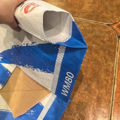 كيس صمام PP/ورق فائق المقاومة للرطوبة لتعبئة الأسمنت